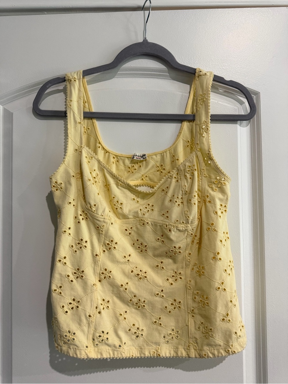 Free People Eyelet Bloom Top - Women